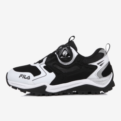 Fila Opti-grip Boa Kd - Poikien Ahdonghwa Kengät - Valkoinen/Mustat | FI-75706